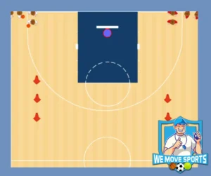 basketbal lay up